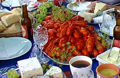crayfish dish